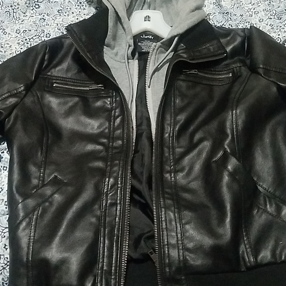 Leather jacket